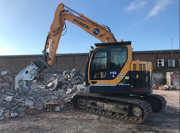 Deze niet roterende crushers zijn beschikbaar voor machines vanaf 14T tot 40T